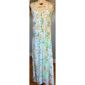 Essentiel Antwerp Maxi Floral Slip Dress 38